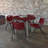 Kee Round Breakroom Table Top, 4 M Stack Chairs-1966478412-1966478405-1930070699