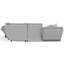 Robyn 6 - Piece Upholstered Reclining Sectional With 3 Reclining Seats And Storage Console-1485680128