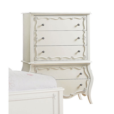 ACME Edalene Chest, Pearl White
