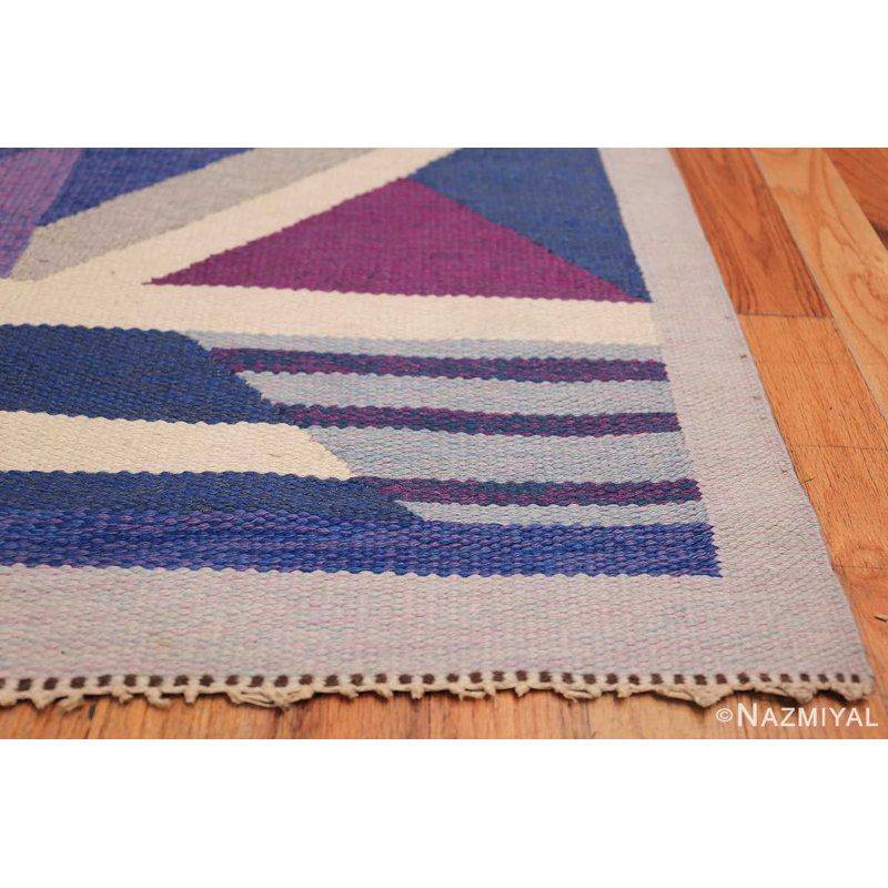 Scandinavian One-of-a-Kind Rectangle 5'2" X 7'7" Flatweave Area Rug