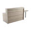 Buariki Rectangle Synthetic Laminate Reception Desk-1944273518