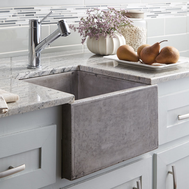 Ventana 15" L x 15" W Kitchen Sink, Sand