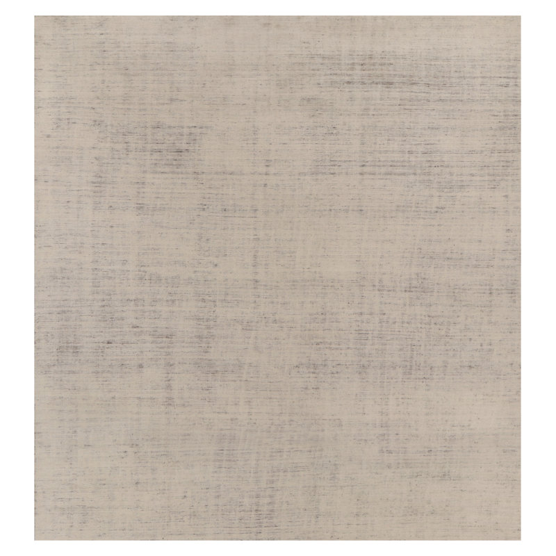 Textural Handmade Kilim Cotton and Wool Area Rug
