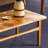 Creative Mosaic design solid wood coffee table