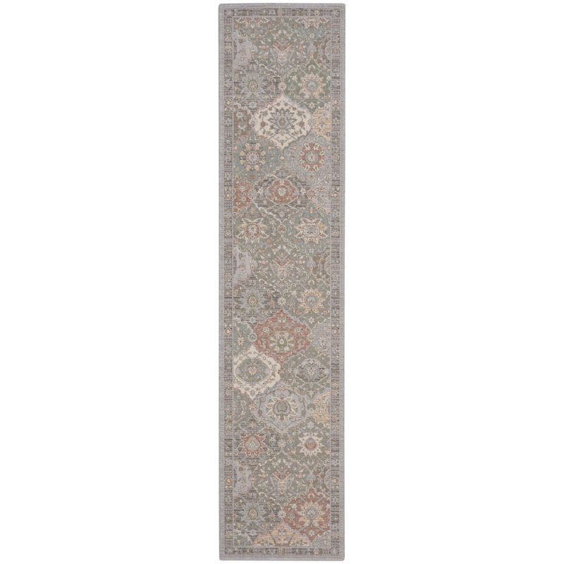Oriental Indoor Rug, Runner 2'3" x 10'