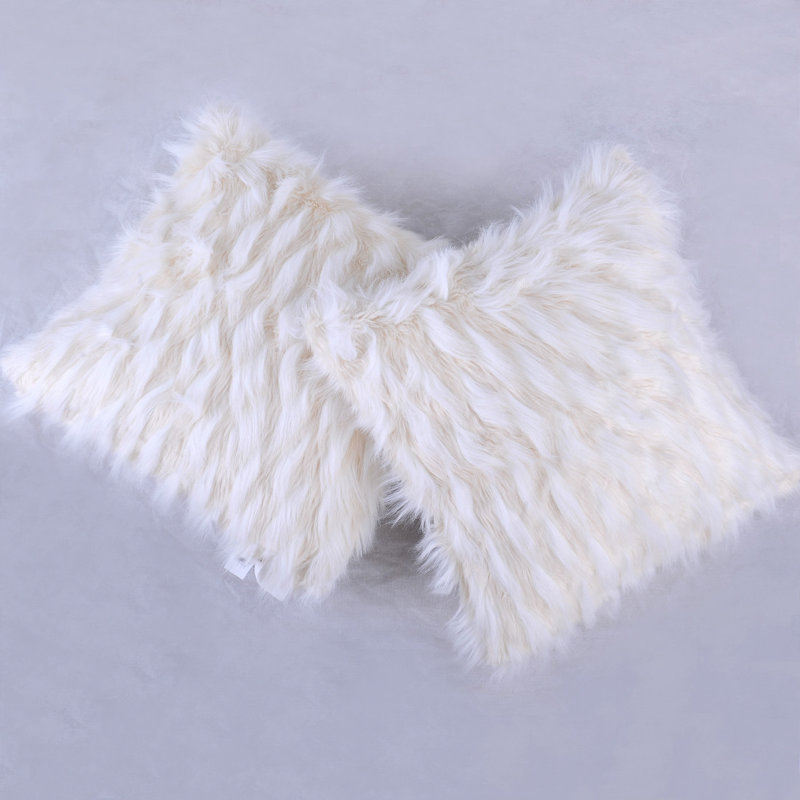 Square Cushion Cover, Ivory