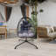 Chaise longue suspendue avec support Kayla