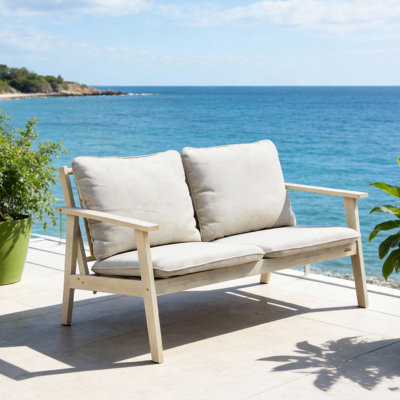 Tareia 128cm Wide Patio Sofa
