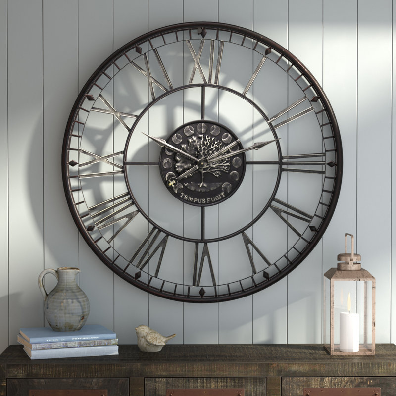 Metal Wall Clock