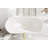59 Inch Bathtub in Glossy White with Trim-105506882