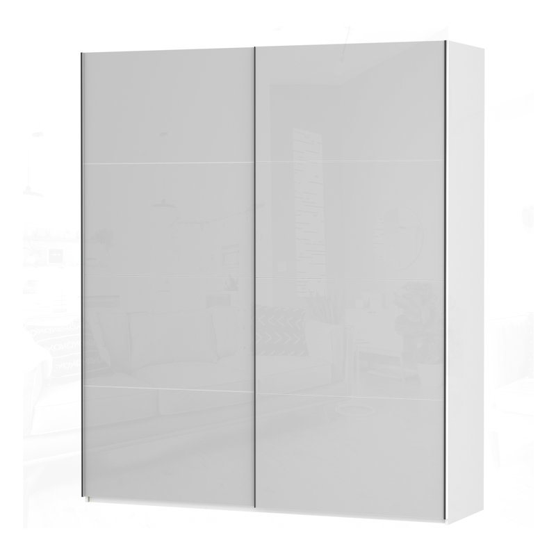 Tamyiah 2 Door Manufactured Wood Wardrobe