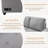 Sleeper Sectional Sofa, L-Shape Sofa-Bed With Storage Ottoman And Arm Storage
