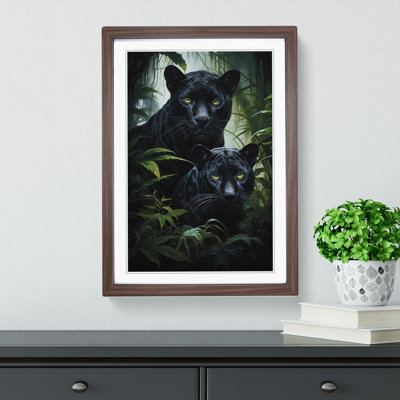 Panther Gothic - Single Picture Frame Print