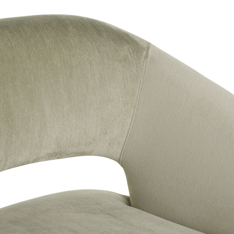 Lana Lounge Chair Sage Performance Velvet
