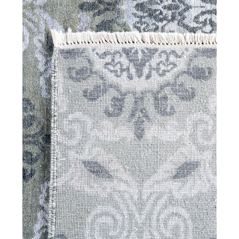 Overdyed One-of-a-Kind 8' 1" X 10' 2" Hand Knotted Area Rug