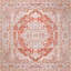 Tapis orange / crème Lesak-1032681445