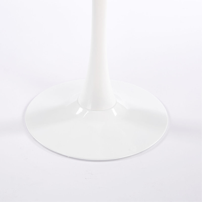 31,5 pouces table de salle à manger chêne, Chêne / Blanc