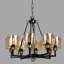 Lustre tambour 8 lumières Wheelright