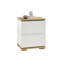 Whitemore 48cm W Solid Wood Bedside Table