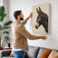 Donkey Study Boho - Wrapped Canvas-646526577-646526583