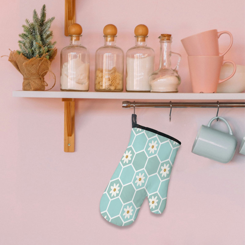 Buzzin 'Sweetness Oven Mitt sergé de coton