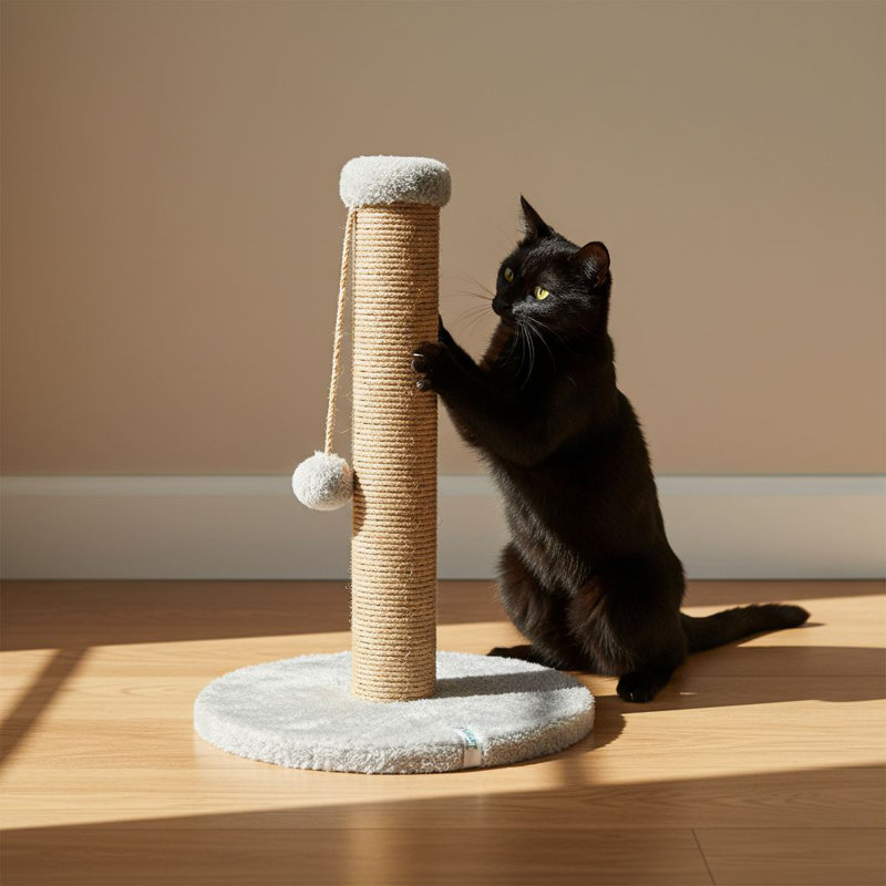 Grattoir pour chat, Gris
