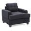 Chaise d'appoint Elegant Transitional