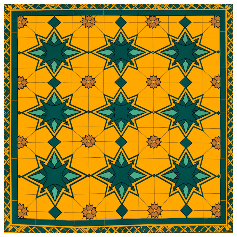 Housses de couette à motif géométrique étoile, Très grand lit