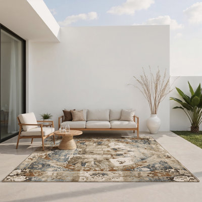 Tapis intérieur et extérieur Mystic Ramparts