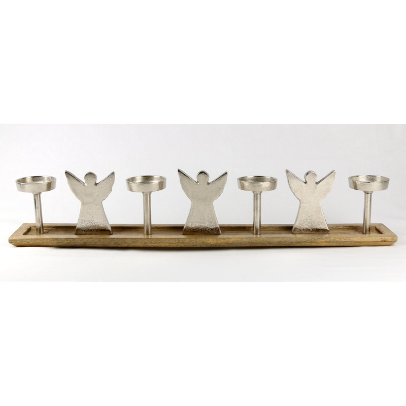 Aluminum Fireplace Candelabra