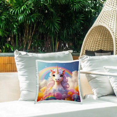 Housse et insert de coussin décoratif en polyester pour l'intérieur / l'extérieur RB