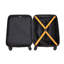 Valise de transport durable en ABS léger avec roulettes pivotantes, idéale pour les courts voyages et les voyages faciles.-130173592