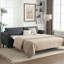 Canapé-lit rembourré avec grand matelas Nero 2-en-1-1679667121