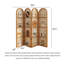Paravent de coin en bambou et rotin de style Mid-Century pour un usage domestique-348904012