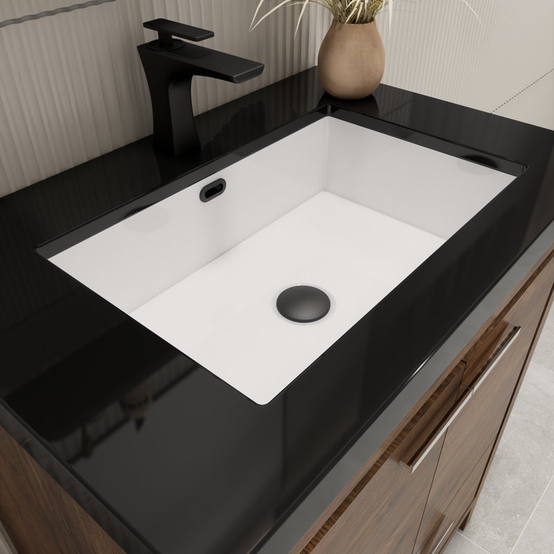 Enochville 30" Single Bathroom Vanity Set, Rosewood