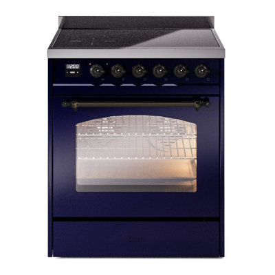 Cuisinière à induction 30 pouces avec 4 plaques à induction ILVE Nostalgie II Series