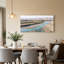 «Turquoise River Winding Through Arid Desert Valley», art mural-133537898