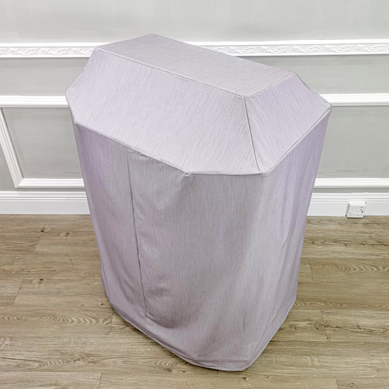 Housse rembourrée pour pupitre, tissu de mélange de polyester gris 7 oz