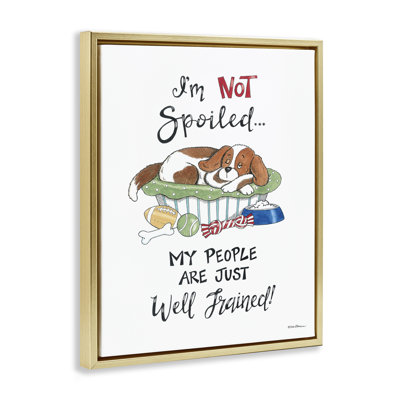 "Not Spoilé Well Trained Floater", art mural par Deb Strain