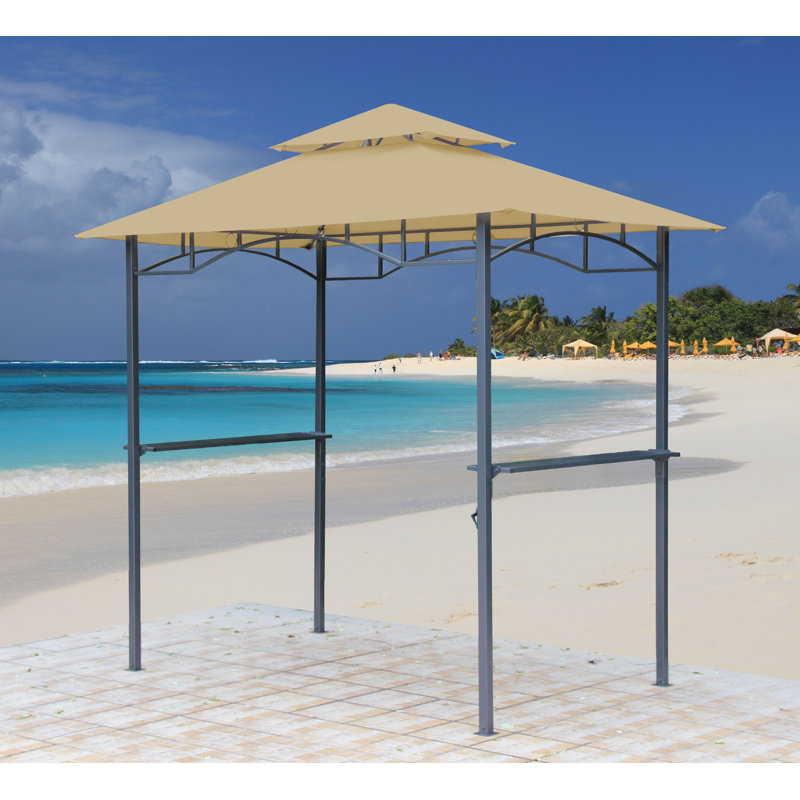 Fournier Dakota Fields Beige Plastic Replacement Canopy for Gazebo