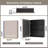 Cyrille Recessed & Surface Framed Medicine Cabinet with Mirror and Shelves-814669494-818042660