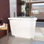 Baignoire de trempage autoportante en acrylique L 60 po x l 32 po Levantine