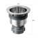 Basket Strainer Kitchen Sink Drain Compatible with 3.5" Drain Opening
