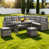 Gray Cushion/Gray Frame