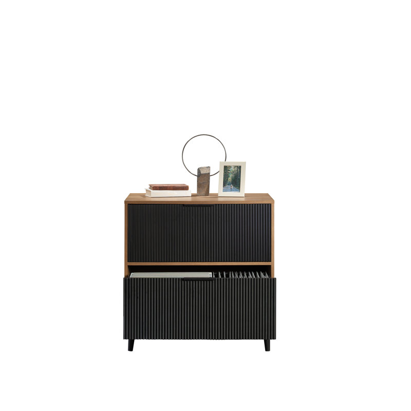 Lateral File, Brown finish