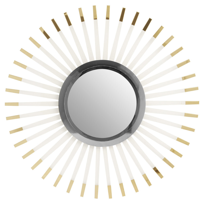 Joshua Metal Flat Wall Mirror