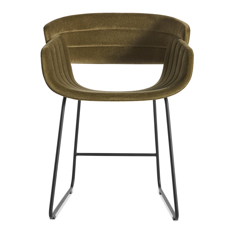 Racer Dining Chair Moss Velvet, Moss Velvet