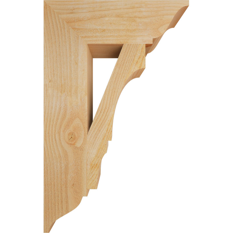 Support traditionnel Balboa, Sapin Douglas scié brut, L 6 po x P 20 po x H 32 po