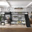 Lits multifonctionnels avec rangement, lit superposé triple en métal, maison familiale moderne
