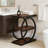 3-Tier Sofa Side Table – Modern Industrial End Table